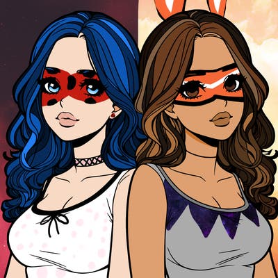 realistic twin sisters