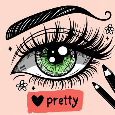 pretty eye