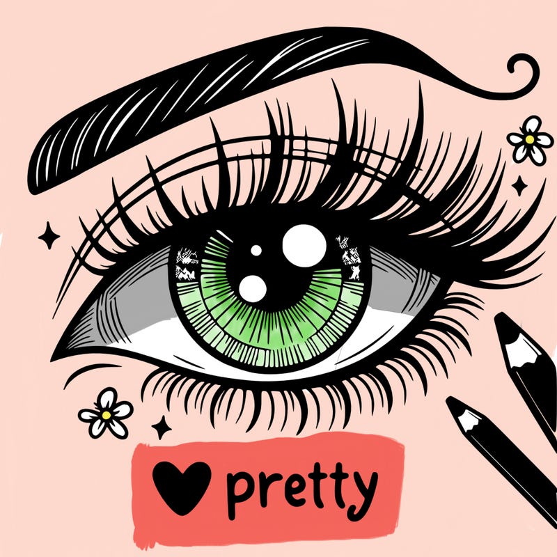 pretty eye