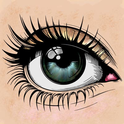 realistic eye