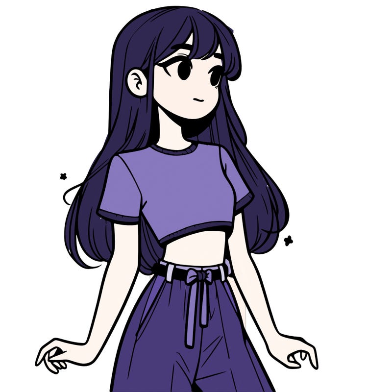 girl in a cute crop top