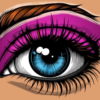realistic eye