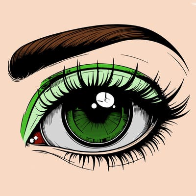 realistic eye