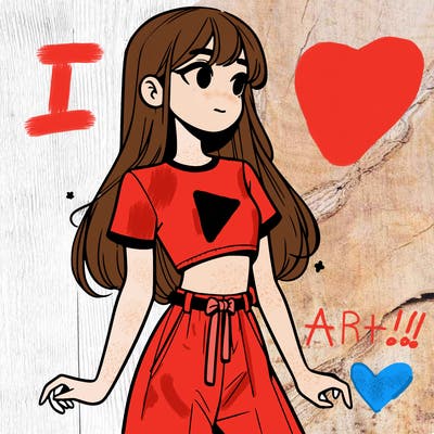 girl in a cute crop top