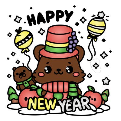 message : happy new year