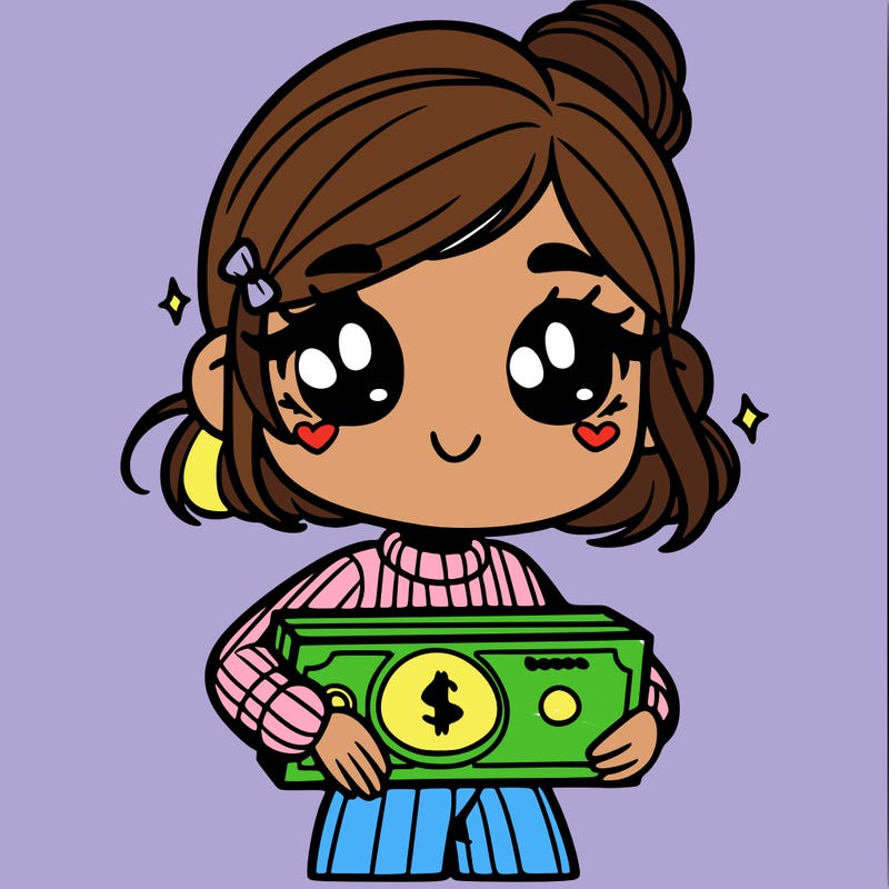 a girl with a million dollars