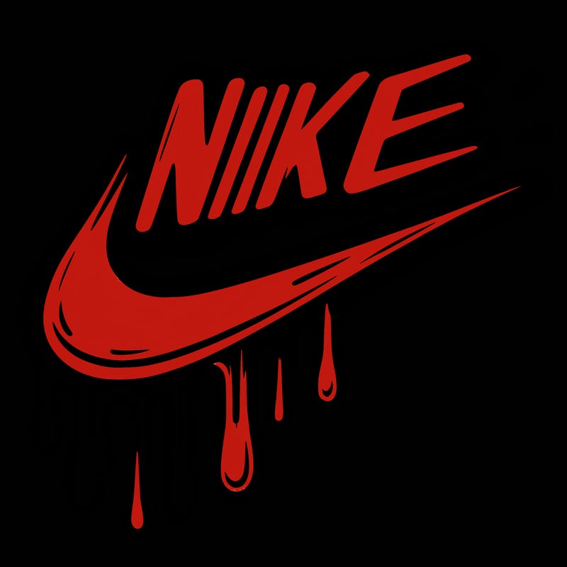 nike swoosh drippy