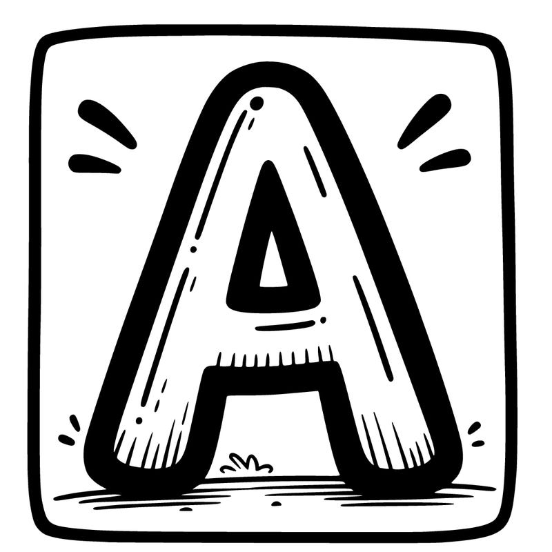letter a