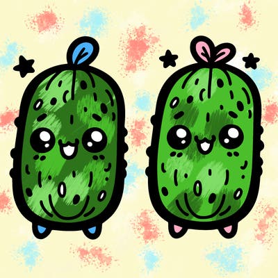 cute pickles