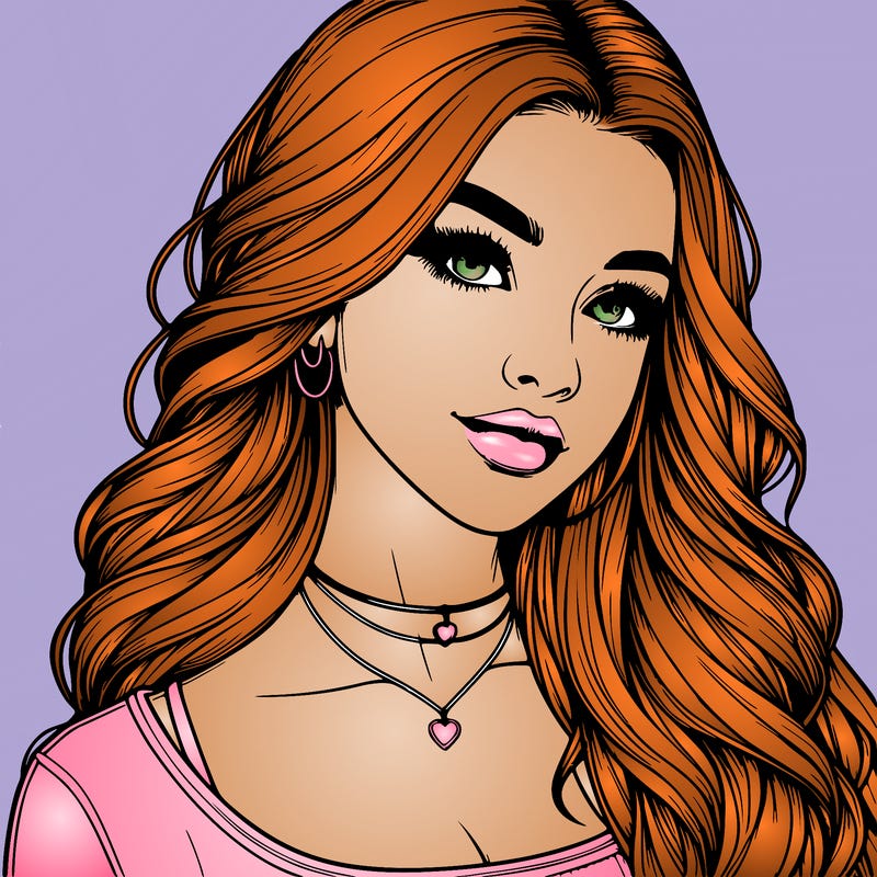 detailed realistic girl