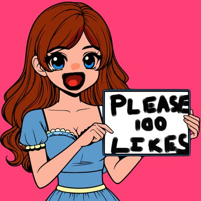 realistic pretty girl holding blank sign