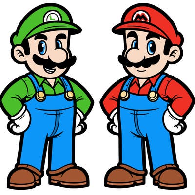 mario and luigi