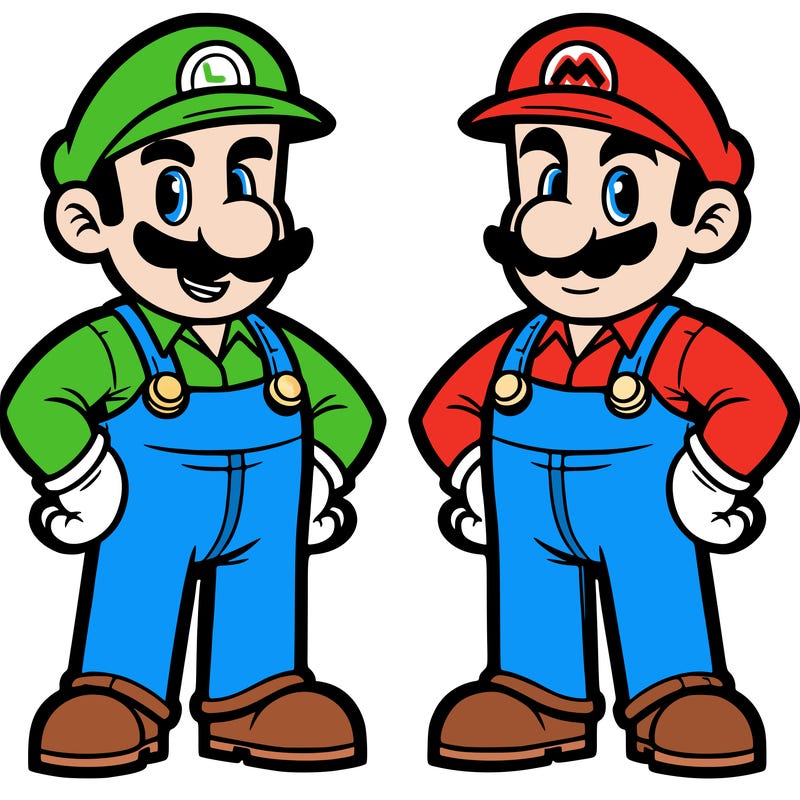 mario and luigi
