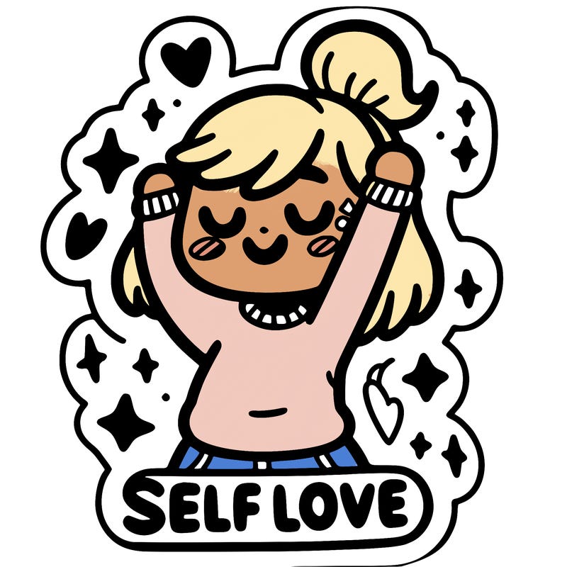 self-love sticker