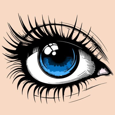 realistic eye