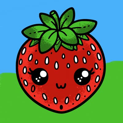 cute strawberry