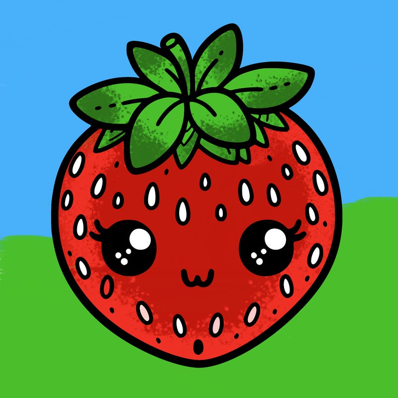 cute strawberry