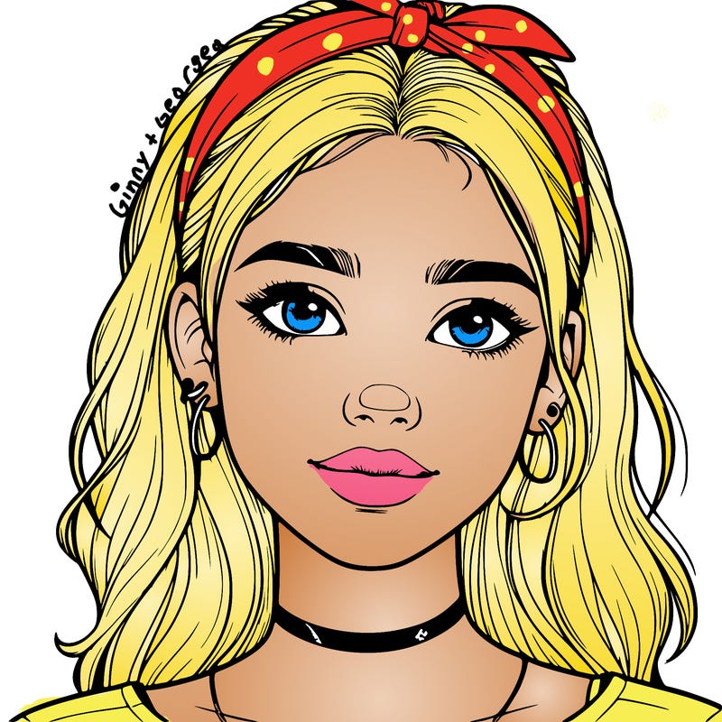 realistic teenage girl