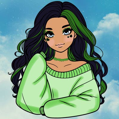 a beautiful girl in a big sweatshirt