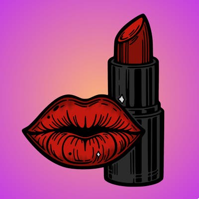 lips and lipstick