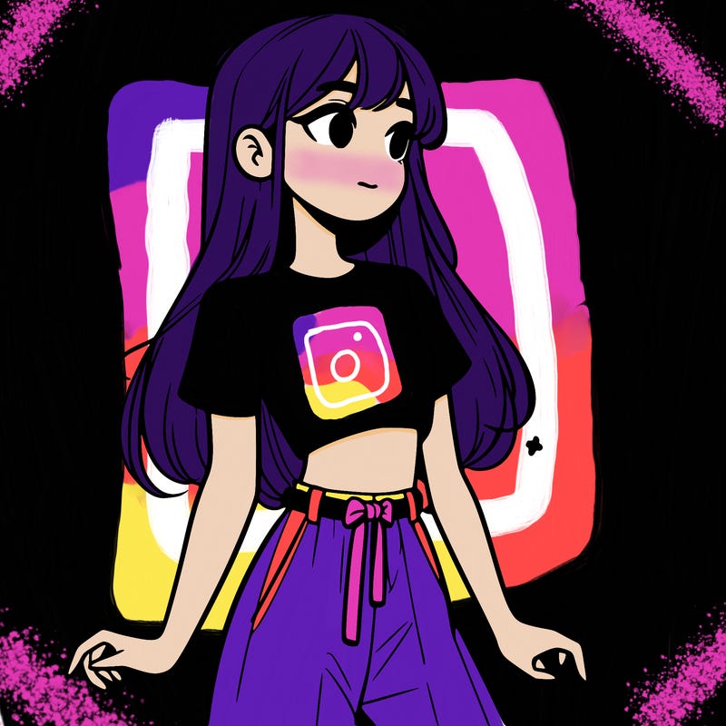 girl in a cute crop top