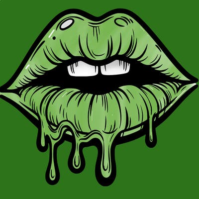 lips that look realistic and drip