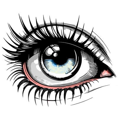 realistic eye