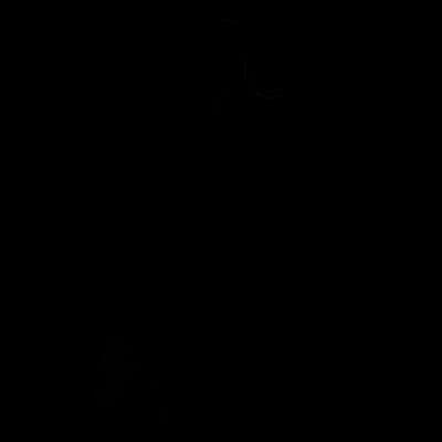 realistic girl jumping with a bun and oversized sweatshirt