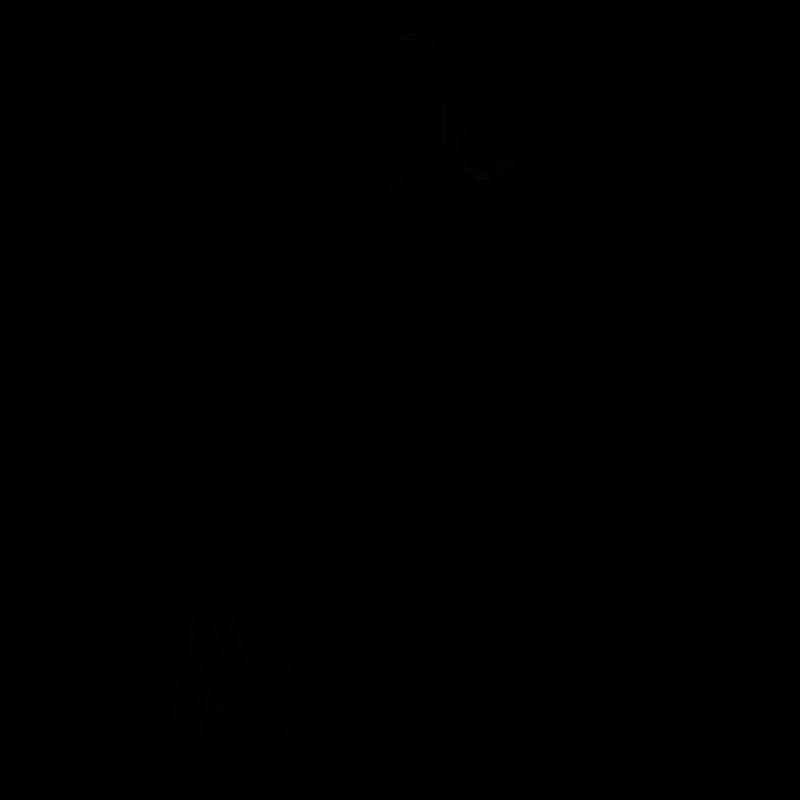 realistic girl jumping with a bun and oversized sweatshirt