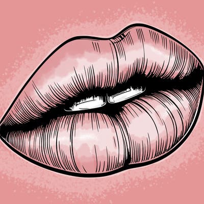 realistic lips