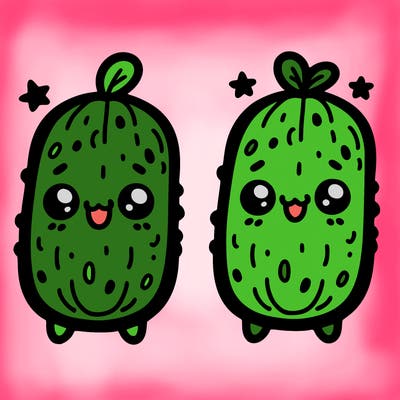 cute pickles