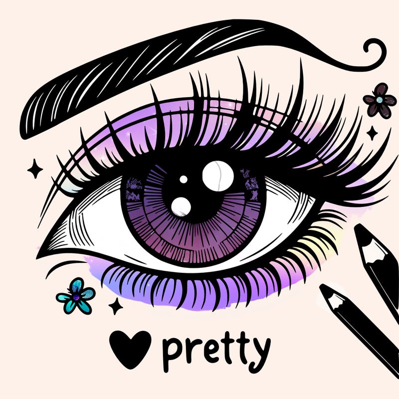 pretty eye