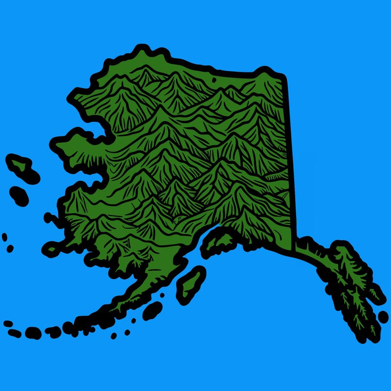 alaska map