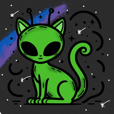 alien cat