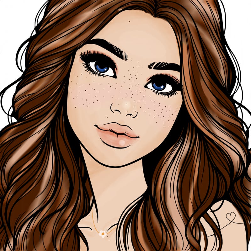 beautiful realistic girl