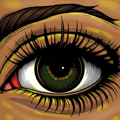 realistic eye