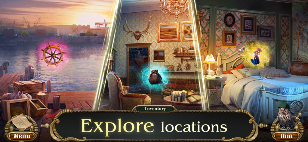 Miss Holmes 3: F2P Detective - Explora varios lugares misteriosos en el juego de detectives Miss Holmes 3