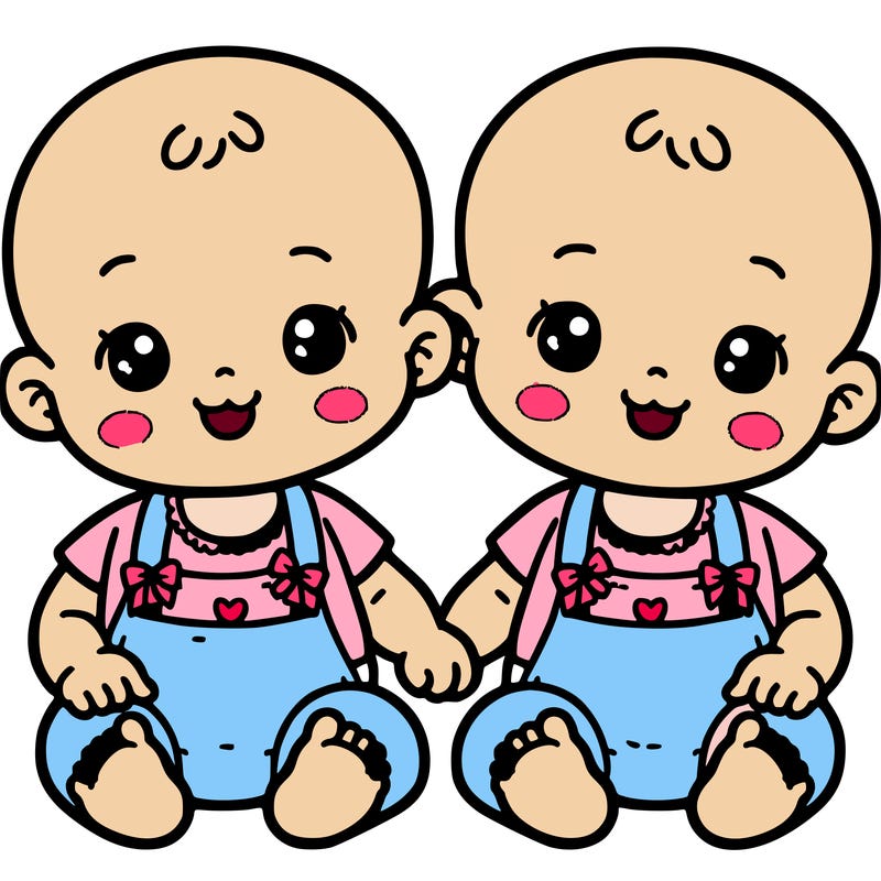 twin babies