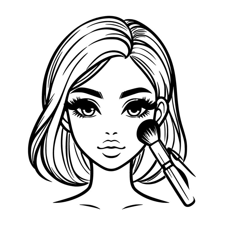 woman face for makeup