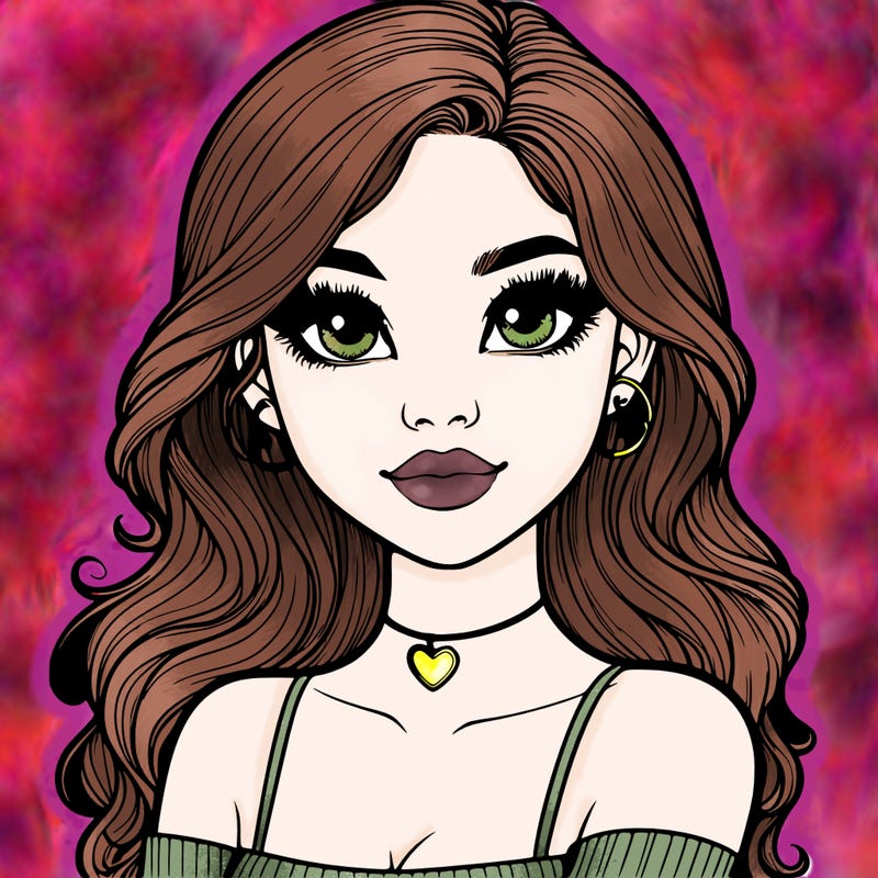 realistic pretty girl