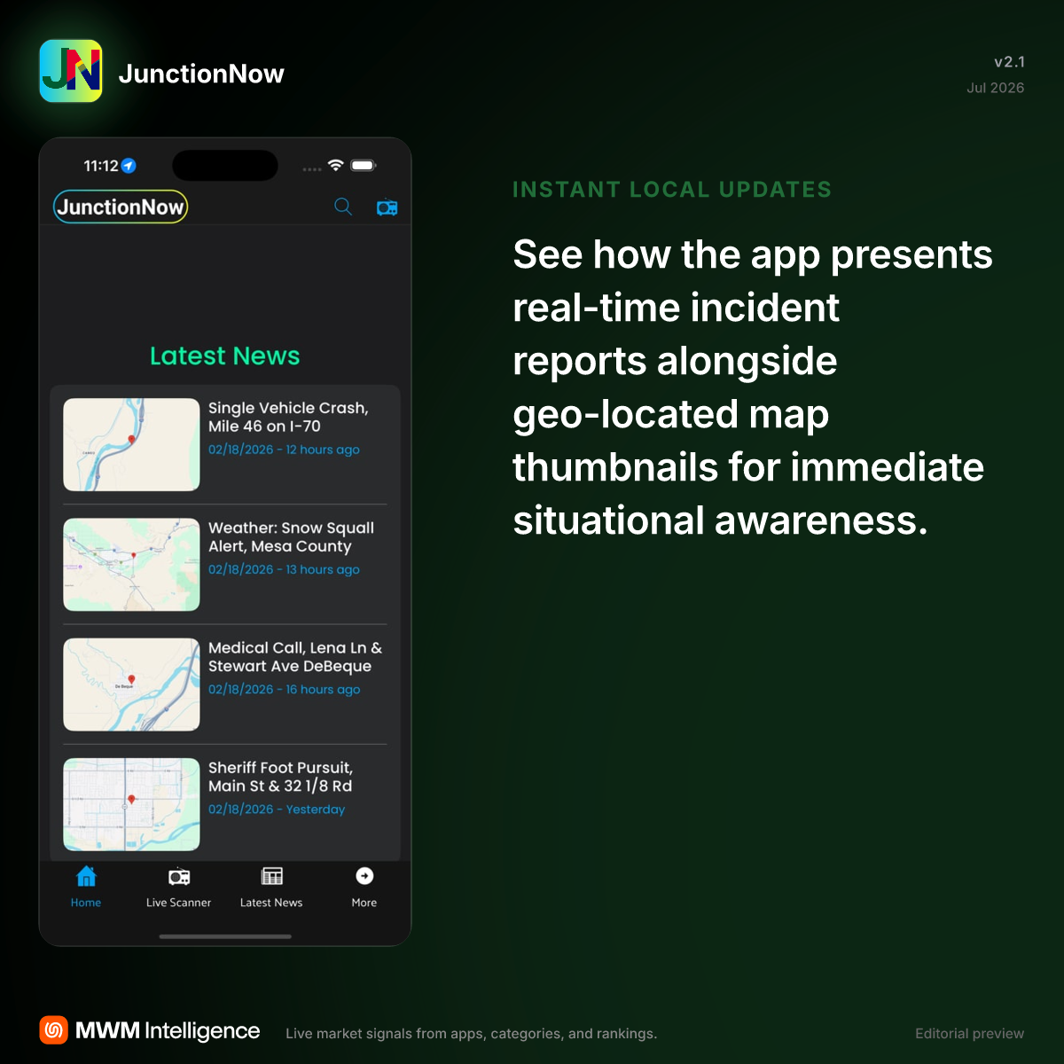 JunctionNow - News App | MWM