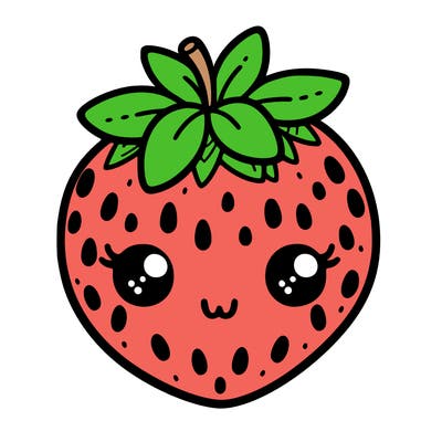 cute strawberry