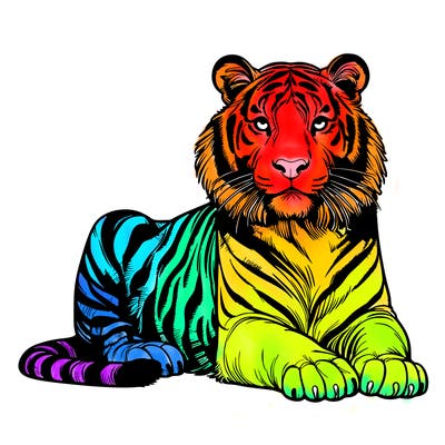 realistic tiger