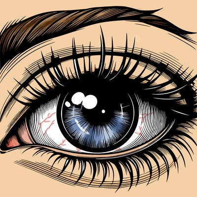 realistic eye