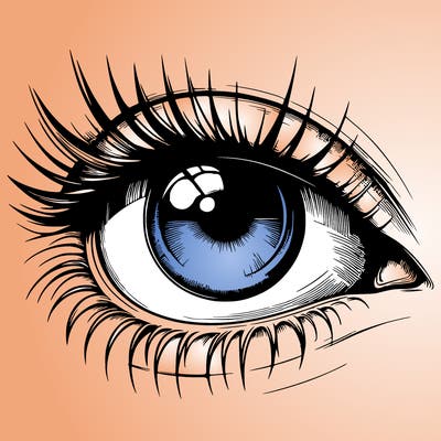 realistic eye