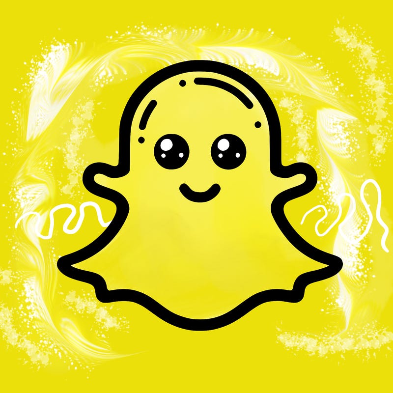 regular snapchat logo