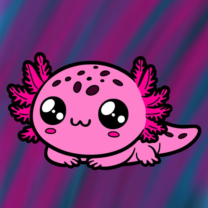 cute axolotl