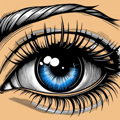 realistic eye