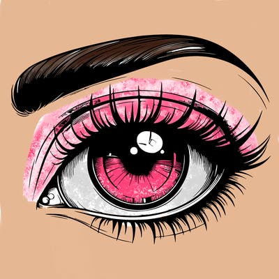 realistic eye