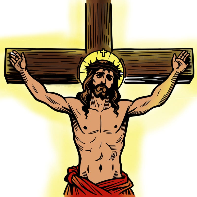 jesus on the cross
